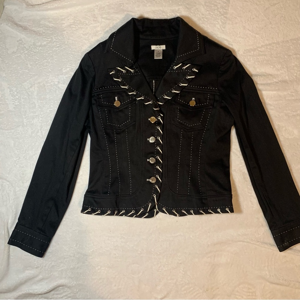 Cache Jacket Black Western Medium - image 2